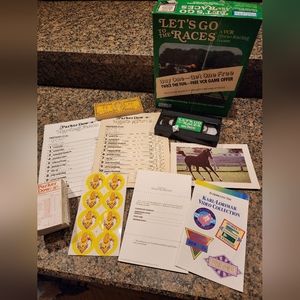 Let's Go To The Races A VCR Horse Racing Game